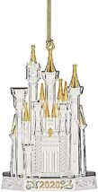 Lenox Disney 2020 Princess Cinderella's Castle Ornament Silver Christmas... - $10.00