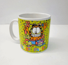 1978 Garfield Party Mug Cup Enesco Birthday Party United Feature Syndica... - £17.95 GBP