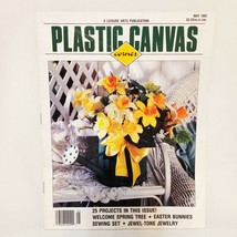 Plastic Canvas Corner Magazine May 1992 25 Projects Welcome Spring Easte... - $14.80