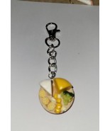 Cheese Charcuterie Clip On  Accessory Women&#39;s Fob Food Charm - £6.91 GBP