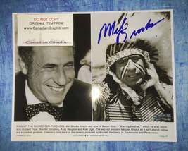 Mel Brooks Hand Signed Autograph 8x10 Photo COA Blazing Saddles - £118.71 GBP