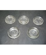 Lot of 5 Vintage Furniture Coasters Casters 1.8 in Inner Diameter 2.5 In... - $14.99