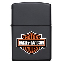 Zippo Windproof Lighter Harley-Davidson Design Black - £48.33 GBP