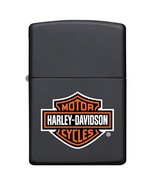 Zippo Windproof Lighter Harley-Davidson Design Black - $1,136.36 MXN