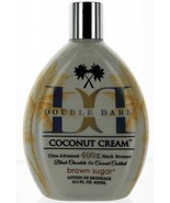 2 Brown Sugar Double Dark Coconut Cream with 400X Black Bronzer Tanning ... - $111.49 CAD