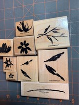 Stampin up Watercolor Garden II rubber stamp set - £7.01 GBP