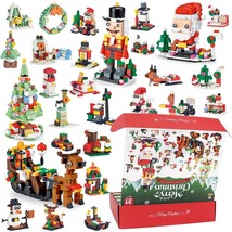 Christmas Advent Calendar 2024, Kids 6 in 1 Building Blocks, 24 Days Cou... - $420.04 MXN