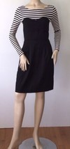 BCBGMaxAzria  Sz. 6 Bustier Corset Styled Stripe Attached Shirt Dress - £39.29 GBP