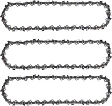 3 Pack 8&quot; Replacement Chainsaw Saw Chain For Dewalt Dcps620 Dcps620B Dcp... - $40.96