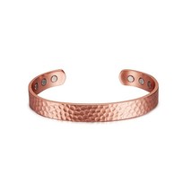 Vinterly Magnetic Copper Bracelets &amp; Bangles Adjustable Cuff Bracelets Charms He - £17.92 GBP