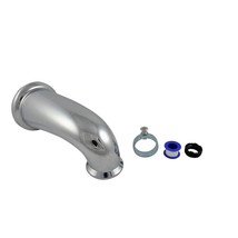 DANCO 8 in. Universal Decorative Tub Spout with Diverter in Brushed Nickel - £23.50 GBP