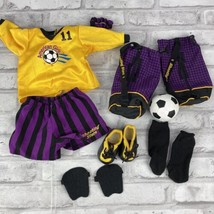 Pleasant Company American Girl Today Doll 1996 Soccer Outfit Shooting Stars 12pc - $25.29
