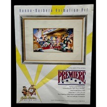 Hanna Barbera Premiere Animation Art Print Ad Vintage Flyer 1993 Tom and... - £13.50 GBP