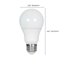 Satco 60 watts Nuvo A19 E26 Medium LED Bulb Cool White - Pack of 100 - $3,749.28 MXN