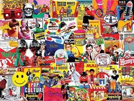 American Pop Art Culture Famous Brands Ceramic Tile Mural Medallion Backsplash - £39.68 GBP+