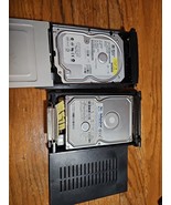 Lot Of 2 Vintage Hard Drives And Cases Western Digital WD800 Maxtor N256... - £39.29 GBP