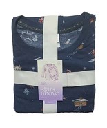 2 Piece Womens Thermal Pajama Set Smart Blue  XXL Stars Above NWT  Fast ... - €9,10 EUR