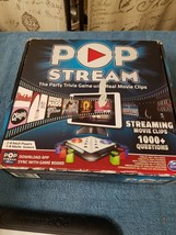Pop Stream Party Trivia Game Movie Clips Board Game, Complete - $5.70
