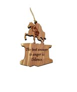 The Best answer to Anger Marcus Aurelius - Cedar Ornament - £15.37 GBP