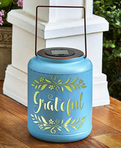 Solar Words Sentiment Metal Lantern, Yard Art, Home Decor, CHOOSE Style - £18.20 GBP