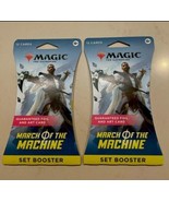 MTG Magic The Gathering March Of The Machine Set Booster Pack Foil New - £7.45 GBP