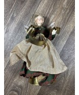 Pauline Leidel Spreen Angel Tree Topper Wax 10” Vintage Christmas Holiday - €51,54 EUR