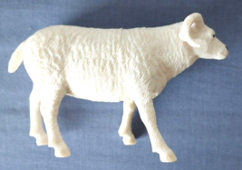 Boley Nature World Figure Toy Animal Plastic White Ram Sheep - £9.49 GBP