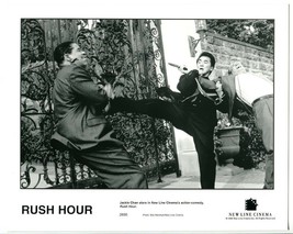 Rush Hour-Jackie Chan-Chris Tucker-Action-8x10-B&amp;W-Promo-Still - £17.49 GBP