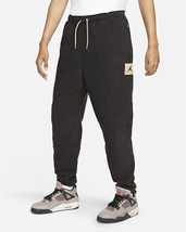 Nike Jordan Flight Heritage Wool Pants Warm Blend Cosy Joggers Black XL - £61.48 GBP