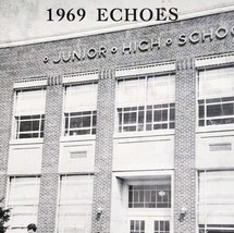1969 Echoes Garland Street Junior High School Yearbook Maine New England... - $568.44 MXN