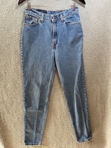 VTG 90s Levis 512 Slim Fit Tapered Leg Red Tab Sz 11 Medium 29x31 Made in USA - £24.83 GBP