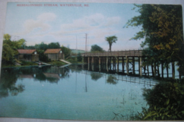 Vintage post card of “Messalonskee Stream, Waterville, Me.” No. 10576 Ro... - £11.92 GBP