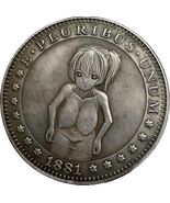 E Pluribus Unum - médaillon fantastique avec illustration nue - $18.55 CAD