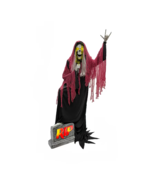 Haunted Living 7-ft Bluetooth Reaper Band LED Singer Animatronic Hallowe... - $545.71 CAD