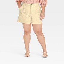 NEW Women&#39;s Plus Size High-Rise Utility Shorts - a New Day™ 24W - £11.15 GBP