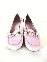 Franco Sarto Lavender Slip On Loafer Heels Pumps Shoes Womens 8 M (SW18)pm1 - £18.04 GBP