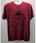 DA) Retrofit Men&#39;s Graphic Short Sleeve Tee Shirt Crew Neck Men of Honor... - $11.87