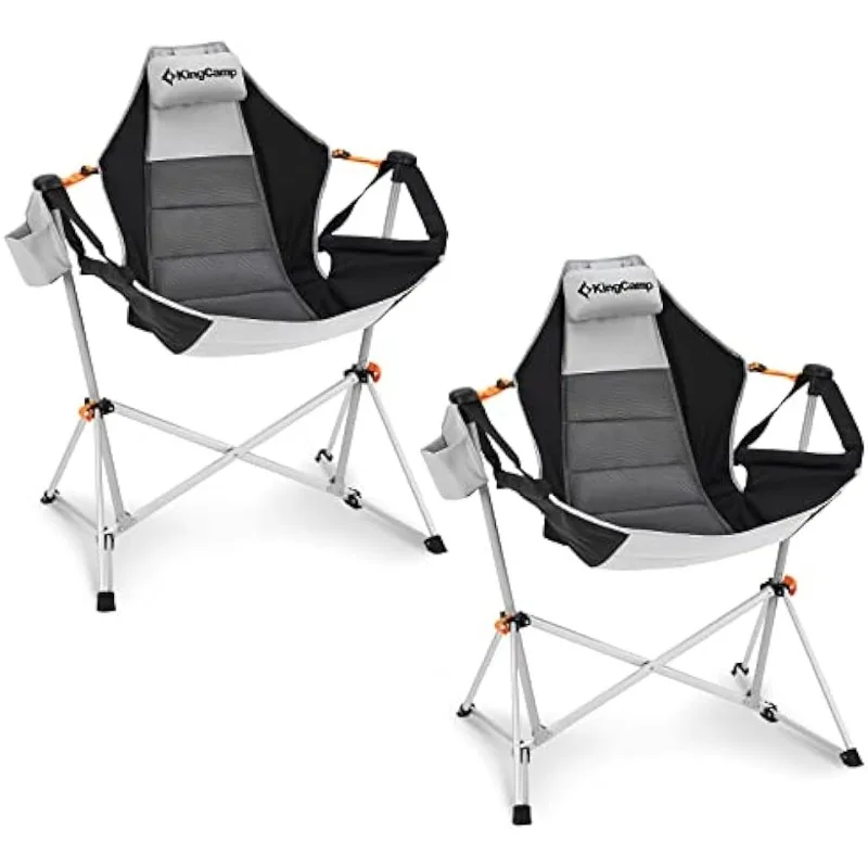 KingCamp Hammock Camping Chair Swinging Rocking Chair for Adults Lawn Beach Camp - £256.02 GBP