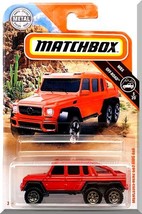 Matchbox - Mercedes-Benz G63 AMG 6X6: MBX Off-Road #8/20 - #79/100 *Red Edition* - £2.35 GBP