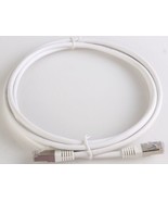7 ft. CAT6a Shielded (10 GIG) STP Network Cable w/Metal Connectors - White - $9.91 CAD