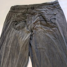 Nine West Bootcut Jeans High Rise Women's Black Jeans Size 14/31 Measured 33x30 image 8