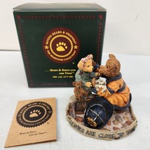 Vtg 2000 Boyds Bears &amp; Friends Chief Buckley with Jennifer...To the Rescue NIB - £9.84 GBP