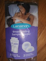 20 Lansinoh Breastmilk Storage Bag &amp; 20 disposable nursing pads - $5.00