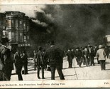 Ricerchi Up Mercato St. San Francisco Ca Durante 1906 Fuoco Udb Cartolin... - $11.23