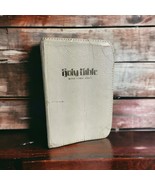 Holy Bible Study Helps KJV Red Letter Edition 1979 White Crusade Bible P... - £11.12 GBP