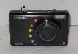 Samsung SL420 10.0MP Digital Camera - Black Tested Works - £74.91 GBP