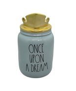 Rae Dunn &quot;Once Upon a Dream&quot; Cinderella Storage Jar with Gold Crown - £26.39 GBP