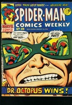 SPIDER-MAN Comics Weekly #49 1973-ROMITA-JACK KIRBY-BRITISH-DR Octopus Fn - £29.04 GBP