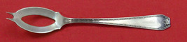 Madam Morris by Whiting Sterling Silver Olive Spoon Ideal 5 1/4&quot; Custom Made - £45.77 GBP