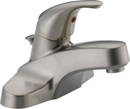 Peerless Centerset Bathroom Faucet Brushed Nickel, Bathroom Sink Faucet,, Bn - £63.94 GBP